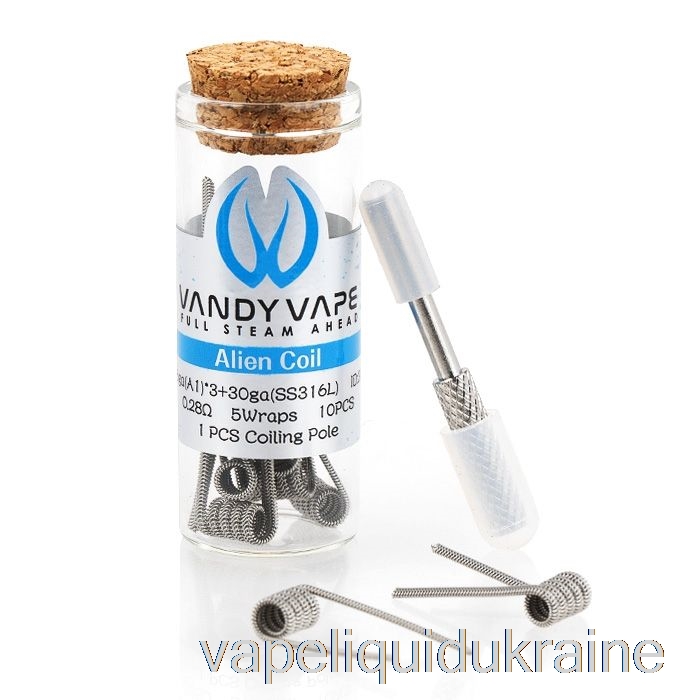 Vape Liquid Ukraine Vandy Vape Performance Prebuilt Coils 0.28ohm Alien Coil
